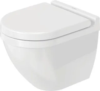Duravit Starck 3 Wand-WC Tiefspüler, Compact 485mm 2520090000
