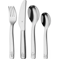 WMF Kinderbesteck Bauernhof (4-tlg), 1 Personen, Cromargan® Edelstahl Rostfrei 18/10, ab 3 Jahren, hygienisch, säurefest