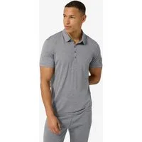 SUPER.NATURAL T-Shirt für Herren, nachhaltig, Merino M BIO J POLO mit Tier-Motiv, atmungsaktiv