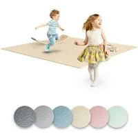 Ehrenkind Spielmatte Krabbelmatte Pro, rutschfeste Babymatte, Spielmatte (Exzellenter Schutz beim Spielen & Toben, Warm, isolierend & weich, 160x160 cm), Extra dick und soft, Made in Germany, Oeko-Tex 100, Spielmatte Baby