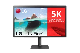 LG Ultrafine 27MD5KL-B [27" 5K 5.120x2.880 AH-IPS 60Hz Thunderbolt 3 3x USB-C 5ms Reaktionszeit] schwarz