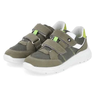 Ricosta Klettschuhe FLUX - Gr. 30 - Grün - Textil & Synthetik