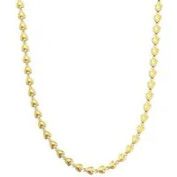 Hey Happiness Herzkette Love Gliederkette, in Gold Rosa Silber, Romantische Damen Halskette aus Edelstahl, Herzdesign