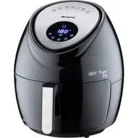 Airy Fryer XXL , Heißluftfritteuse schwarz, 1.800 Watt, Korb 7 Liter