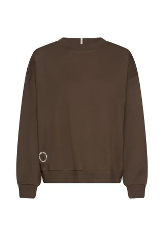camel active - Sweatshirt mit Backprint brown - Gr. - XL