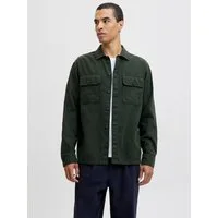 Jack & Jones Langarmhemd JJECHARGE OVERSHIRT LS NOOS