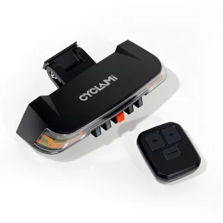 CYCLAMI Wireless Remote Control Bicycle Taillight with Turn Signals and Brake Light USB Rechargeable IPX6 Waterproof Bic