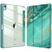 Fintie Tablet-Hülle für iPad Air 11'' M4/M3/M2(2026/2025/2024), iPad Air 5/4 Gen 2022/2020 10.9 Zoll, mit Stifthalter, Hülle mit transparenter Hartschale auf der Rückseite