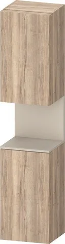 Duravit Qatego Hochschrank Eiche Marmoriert Matt 400x360x1760 mm - QA1346R83550010 QA1346R83550010