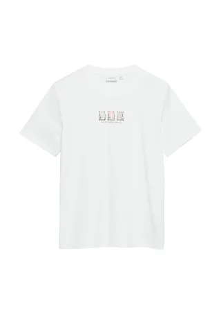 comma - T-Shirt weiß - Gr. - 34