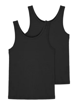 NAME IT - NKFUU TANK TOP 2P NOOS black - Gr. - 164