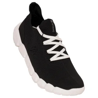 Dare 2B Womens/Ladies Hex-At Knitted Recycled Trainers (Schwarz/Weiß)