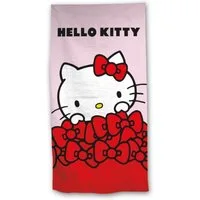Hello Kitty Strandtuch Kinder Badetuch Baumwolle für Strand und Schwimmbad 90x170 cm