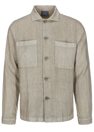 COMMANDER Finest Clothing - Overshirt, 1/1 Arm slate - Gr. - XXL