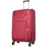 Warenhandel König Weichgepäck-Trolley Maribor, 4 Rollen, Dehnfalte, zwei zusätzliche Außentaschen, aufrecht rollbar