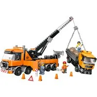 LEGO® City 60467 Schwerlast-Abschleppwagen mit Kran Spielbausteine, (Set, 793 St., Set)