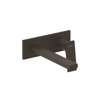 KLUDI-DECUS 2-Loch-Wand-Einhandmischer 240MM Feinbau-Set mattschwarz 542453975