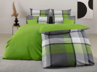 TOM TAILOR HOME Bettwäsche "Lenny in Gr. 135x200 oder 155x220 cm" 3 mit GRATIS-Zugabe: Kissenhülle 1tlg., in Biber und Renforcé erhältlich