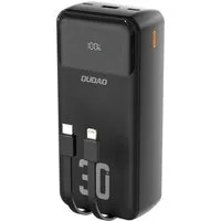 Dudao Dudao K15MAX 30000mAh PD 22.5W Powerbank mit integrierten Kabeln Powerbank Powerbank 30.000 mAh (5 V, 9 V, 12 V, 15 V V), 22,5 W PD & QC Schnellladung, 30000 mAh Kapazität