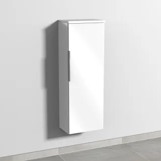 Sanipa 3way Mittelschrank mit 1 Tür, Weiß-Glanz, UF16778 UF16778