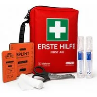 FLEXEO Erste-Hilfe-Set Discovery, (1 St), Notfallset für Unterwegs & Zuhause
