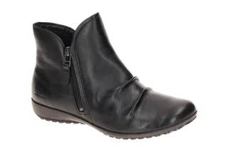 Josef Seibel Damen Stiefeletten 79769 VL971 100 NALY 69 Schwarz Glattleder ru...