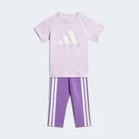 adidas Sportswear Trainingsanzug IG 3S T-SET 160 (2-tlg), für Babys, 2-teiliges Set