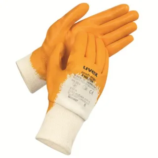 uvex Montagehandschuh profi ENB 20A ergo  weiß/gelb 9 - 6014703