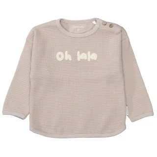 STACCATO - NOS Shirt,oversized soft taupe mel. - Gr. - 56