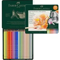 Faber-Castell Künstlerstift Faber-Castell Polychromos Farbstift - 20er Metalletui