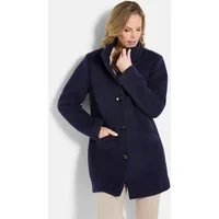 GOLDNER Jerseyblazer Stepp-Winterjacke mit Kapuze Langarm Übergangsjacke mit zweiter Jacke, Taschen