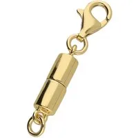 Smart Jewel Kettenanhänger mit Magnetverschluß zum Einhängen, vergoldet, Silber 925