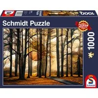 Schmidt Spiele Puzzle Magischer Wald, 1000 Puzzleteile
