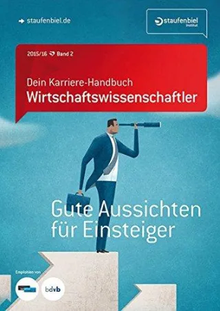 Dein Karriere-Handbuch Wirtschaftswissenschaftler Wintersemester 2015/2016