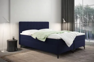 Boxspringbett Schlafzimmerbett AKRON 180x200cm inkl.Bettkasten