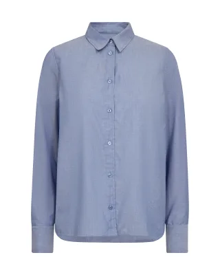MOS MOSH - MMAnica Oxford Shirt velvet morning - Gr. - S