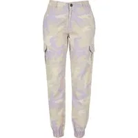URBAN CLASSICS Cargohose Urban Classics Damen Ladies High Waist Camo Cargo Pants (1-tlg)