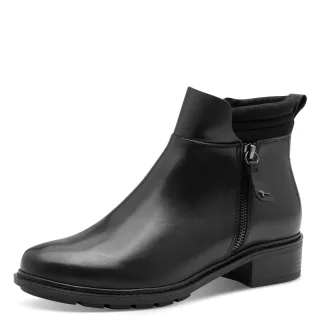 Tamaris Stiefelette, Blockabsatz, RV-Boots mit wattierter Schaftrand-Polsterung