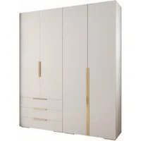 ABIKS MÖBEL Kompaktgarderobe INOVA 1 SATZ 15 Möbelset, Garderobe mit Kleiderstange und Regalen