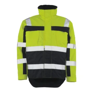 MASCOT Teresina Winterjacke SAFE COMPETE Hi-vis Gelb / Marine M - 07223-880-171-M