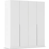 OTTO home Drehtürenschrank Kleiderschrank Schrank Garderobe AGORDO Schlafzimmer (in zwei Griff-Farben, Breiten 91-405 cm, Dekor- oder Hochglanzfront) durchdachte Innenausstattung, in 8 Breiten und 2 Höhen MADE IN GERMANY