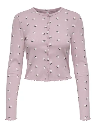 ONLY - ONLINA L/S CARDIGAN JRS Keepsake Lilac - Gr. - L