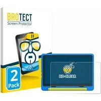 BROTECT Displayschutzfolie Schutzfolie für Happybe Kids Tablet 10", 2 Stück, Displayschutz Schutz Folie Klar Transparent