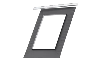 Velux BFX1000 Anschlussset für Dachfenster – Original Anschlussfolie mit Wasserableitrinne, Dachfenster Abdichtung