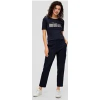 s.Oliver 7/8-Hose Hose Relaxed: Hose aus Baumwollmix