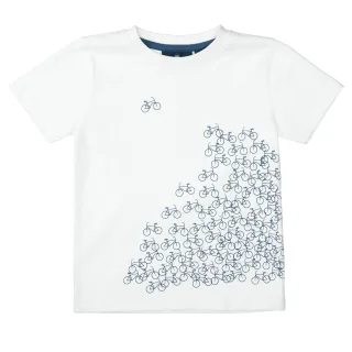 BASEFIELD - Kn.-T-Shirt cream white - Gr. - 98