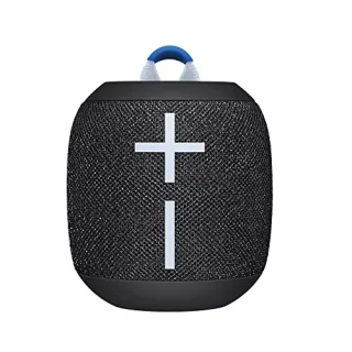 ULTIMATE EARS WONDERBOOM 3 Tragbarer Bluetooth-Lautsprecher Satter Bass 360-Grad-Sound Wasserdicht Staubdicht IP67 Schwimmfähig 40 m Reichweite - Schwarz