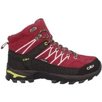 CMP Rigel Mid WP (Trekking, wasserdicht) rot/schwarz Damen Wanderschuh