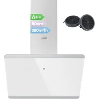 comfee Kopffreihaube CH60J64ET4A2B Touch, LED, 3 Stufen, 2 Modi, Kohlefilter, höhenverstellbar, sparsam