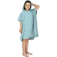 normani Badeponcho Badeponcho aus Bio-Baumwolle für Kinder, Bio-Baumwolle, Kapuze, Schlupf, Kinderbademantel mit Kapuze Strandponcho